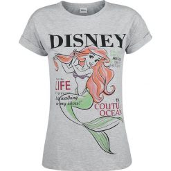 Ariel - Mała Syrenka Cover Koszulka damska odcienie szarego. Szare t-shirty damskie Ariel - Mała Syrenka, xxl, z nadrukiem, z okrągłym kołnierzem. Za 62,90 zł.