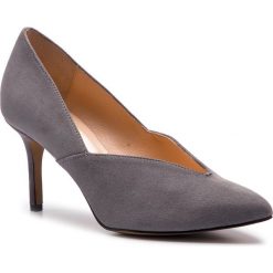 Szpilki EDEO - 3290-1084 Popiel. Szare półbuty damskie Edeo, bez wzorów, ze skóry, eleganckie, bez obcasa, na obcasie, bez zapięcia. W wyprzedaży za 189,00 zł.
