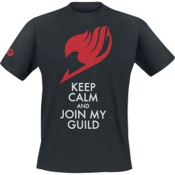 T-shirty męskie: Fairy Tail Keep Calm T-Shirt czarny