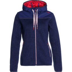 Kurtki sportowe damskie: CMP WOMAN FIX HOOD JACKET Kurtka z polaru blue/inchiostro