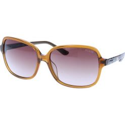 Okulary przeciwsłoneczne "GU7382" w kolorze brązowo-szarym. Szare okulary przeciwsłoneczne damskie marki Hugo Boss, Valentino, Guess. W wyprzedaży za 169,95 zł.