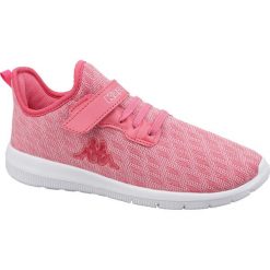 Kappa Gizeh K 260597K-7210 buty sportowe uniseks różowe 35. Różowe buty dziewczęce sportowe Kappa, bez wzorów, z tkaniny, bez zapięcia. W wyprzedaży za 89,99 zł.