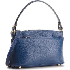 Torebka CREOLE - K10495 Granat. Niebieskie torebki klasyczne damskie Creole, ze skóry. W wyprzedaży za 149,00 zł.