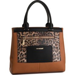 Torebka MONNARI - BAGB130-M20 Black Panther With Brown. Pomarańczowe torebki klasyczne damskie Monnari, bez wzorów, ze skóry ekologicznej, klasyczne, bez dodatków. W wyprzedaży za 199,00 zł.