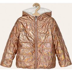 Blukids - Kurtka dziecięca 98-134 cm. Różowe kurtki dziewczęce Blukids, bez wzorów, z poliesteru, krótkie, z kapturem. Za 149,90 zł.