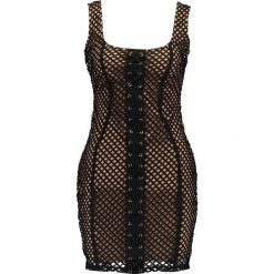 Sukienki: Missguided LACE UP FRONT Sukienka etui black