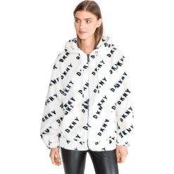 DKNY Bluza Biały. Białe bluzy damskie DKNY, m, bez wzorów, z poliesteru, sportowe, bez rękawów, bez kaptura. Za 778,95 zł.