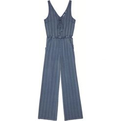 O'Neill Rockaway Park Kombinezon Niebieski. Niebieskie spodnie damskie O'Neill, l, z wiskozy. Za 395,95 zł.