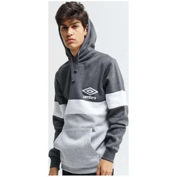 Umbro Bluza Panelled O.t.h. , szary, rozmiar S. Szare bluzy męskie Umbro, s, bez wzorów, z bawełny, sportowe, z kapturem, bez rękawów, z kapturem. W wyprzedaży za 103,99 zł.