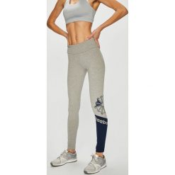 Reebok Classic - Legginsy. Szare spodnie damskie Reebok Classic, s, z nadrukiem, z elastanu. W wyprzedaży za 99,90 zł.