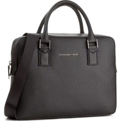 Torba na laptopa TRUSSARDI JEANS - Ottawa 71B00008 K299. Czarne plecaki męskie marki Trussardi Jeans, z jeansu. W wyprzedaży za 479,00 zł.