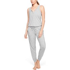 Under Armour Athlete Recovery Sleepwear™ Kombinezon do spania Szary. Szare kombinezony damskie Under Armour, m, bez wzorów, z elastanu, bez kołnierzyka, bez rękawów. Za 705,95 zł.