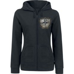 Pink Floyd Dark Side - Gold Leaves Bluza z kapturem rozpinana damska czarny. Czarne bluzy damskie z kapturem marki Pink Floyd, l, z nadrukiem. Za 90,99 zł.