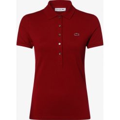 Lacoste - Damska koszulka polo, czerwony. Czerwone koszulki damskie polo Lacoste, polo. Za 399,95 zł.