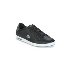 Buty Lacoste GRADUATE LCR3 118 1. Czarne trampki męskie marki Lacoste, bez wzorów, bez zapięcia. Za 335,20 zł.