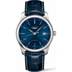 LONGINES The Longines Master Collection L2.793.4.92.2. Niebieskie zegarki męskie marki LONGINES, ze stali. Za 7280,00 zł.