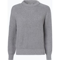 Minimum - Sweter damski – Mikala, szary. Szare swetry klasyczne damskie marki Minimum, s, z bawełny. Za 259,95 zł.