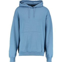 Bluzy męskie: 12 Midnight DYED HOODIE Bluza z kapturem blue