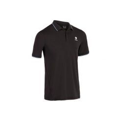 Bermudy męskie: POLO DRY 500 czarne