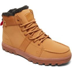 DC Buty Zimowe Męskie Woodland M Boot Wea Wheat/Black 44,5. Czarne buty sportowe męskie marki DC, na zimę, ze skóry. Za 525,00 zł.