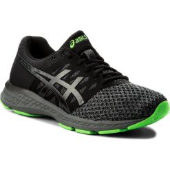 Buty ASICS - Gel-Exalt 4 T7E0N Black/Carbon/Green Gecko 9097. Czarne buty do biegania męskie marki Asics, z materiału. W wyprzedaży za 259,00 zł.
