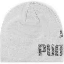 Czapka PUMA - Ess Logo Beanie 022330 13 Light Gray Heather/No.1. Szare czapki damskie Puma, na zimę, bez wzorów, z materiału. Za 65,99 zł.