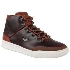 Lacoste Explorateur Classic Cam0025Dt3 44,5 Brązowe. Brązowe buty sportowe męskie marki Lacoste, ze skóry, lacoste explorateur. W wyprzedaży za 479,99 zł.