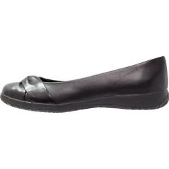 Baleriny damskie lakierowane: Evans WIDE FIT ROSHELLE Baleriny black