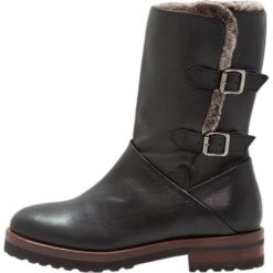 Dune London RAYLAN Botki black. Czarne botki damskie na zamek Dune London, z materiału. W wyprzedaży za 639,20 zł.