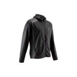 Kurtka - Wiatrówka Do Biegania Męska Run Wind Czarna. Szare kurtki sportowe męskie KALENJI, s, bez wzorów, z poliesteru, bez kaptura, do biegania. Za 49,99 zł.