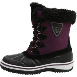 Kastinger SNOWWALK PRO UKUT Śniegowce eggplant/black. Fioletowe buty zimowe damskie marki Kastinger, z materiału. W wyprzedaży za 224,25 zł.
