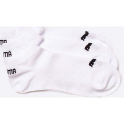 Puma - Skarpetki (3-pack). Białe skarpetki damskie marki Puma, z elastanu. Za 39,90 zł.
