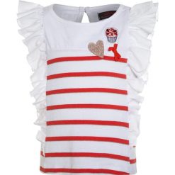 Catimini FLORAL MARINIERE Tshirt z nadrukiem blanc. Białe t-shirty damskie Catimini, z nadrukiem, z bawełny. Za 209,00 zł.