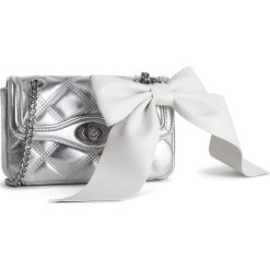 Torebka GUESS - Sandy (ME) HWSAME L9187 SIL. Szare torebki klasyczne damskie marki Guess, z aplikacjami, ze skóry, eleganckie, bez dodatków. Za 649,00 zł.