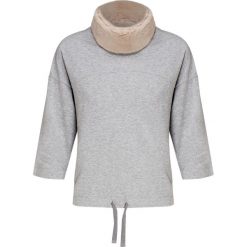 Bluza DEHA EXPRESSION. Szare bluzy damskie Deha, z bawełny. W wyprzedaży za 220,00 zł.