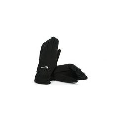 Rękawiczki męskie: Nike Polarowe rękawiczki męskie FLEECE GLOVES, kolor czarno-biały, rozmiar M