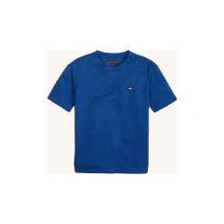 Topy na ramiączkach / T-shirty bez rękawów Dziecko Tommy Hilfiger KB0KB04697 ESSENTIAL BOXY. Niebieskie t-shirty chłopięce TOMMY HILFIGER, bez wzorów, bez rękawów. Za 102,88 zł.