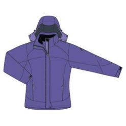 KILLTEC Kurtka damska - Devota fioletowa r. 36 (18597). Fioletowe kurtki sportowe damskie marki KILLTEC. Za 279,00 zł.