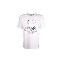 T-shirty z krótkim rękawem Diesel 00SA6F 0EADQ / T-Just-SJ. Białe t-shirty męskie Diesel, s, bez wzorów, bez kołnierzyka, krótkie. Za 159,00 zł.