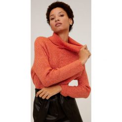Mango - Sweter Mario. Szare swetry damskie Mango, s, bez wzorów, z poliesteru, bez rękawów. W wyprzedaży za 89,90 zł.