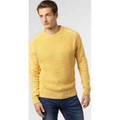 Nils Sundström - Sweter męski, żółty. Żółte swetry męskie Nils Sundström, xxl, bez wzorów, eleganckie, bez kołnierzyka, bez kaptura. Za 179,95 zł.