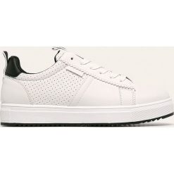 Answear - Buty FEEL. Białe buty sportowe damskie ANSWEAR, bez wzorów, ze skóry ekologicznej, sportowe. W wyprzedaży za 49,90 zł.