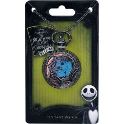 Miasteczko Halloween Jack Zegarek - Naszyjnik czarny. Czarne naszyjniki damskie Miasteczko Halloween, sztuczne. Za 121,90 zł.