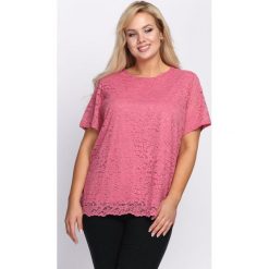 Ciemnoróżowa Bluzka Pretty Daisy. Czerwone bluzki damskie Born2be, xxl. Za 29,99 zł.