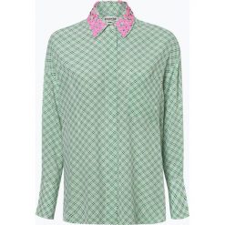 Essentiel Antwerp - Bluzka damska, zielony. Zielone bluzki damskie Essentiel Antwerp, bez wzorów, bez kołnierzyka, bez rękawów. Za 799,95 zł.