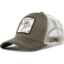 Czapka z daszkiem CAPSLAB - Looney Tunes Bunny CL/LOO/1/BUN2 Vert. Zielone czapki damskie CapsLab, bez wzorów, z bawełny. Za 129,00 zł.