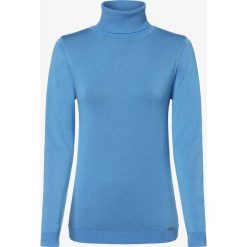 More & More - Sweter damski, niebieski. Niebieskie swetry damskie More & More, bez wzorów, eleganckie, bez rękawów, bez kaptura. Za 159,95 zł.