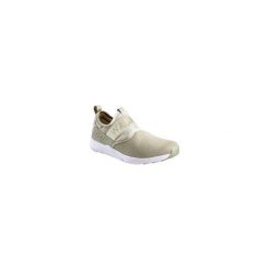 Buty do chodu sportowego PW 160 Slip On damskie. Niebieskie buty sportowe damskie NEWFEEL, bez wzorów, z poliesteru, sportowe, trekkingowe. Za 99,99 zł.