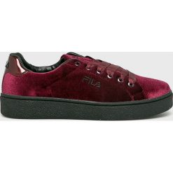 Fila - Buty Upstage V Low. Brązowe buty sportowe damskie Fila, bez wzorów, z gumy, sportowe. W wyprzedaży za 219,90 zł.