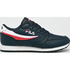 Fila - Buty. Niebieskie buty sportowe męskie marki Fila, z materiału. W wyprzedaży za 269,90 zł.